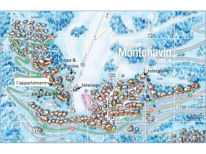 Montchavin La Plagne, Pistes 50M, Balcon Vue Mont Blanc Διαμέρισμα Εξωτερικό φωτογραφία
